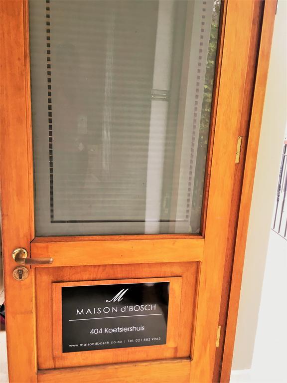 Maison D'Bosch : 404 Koetsiershuis Стеленбош Екстериор снимка